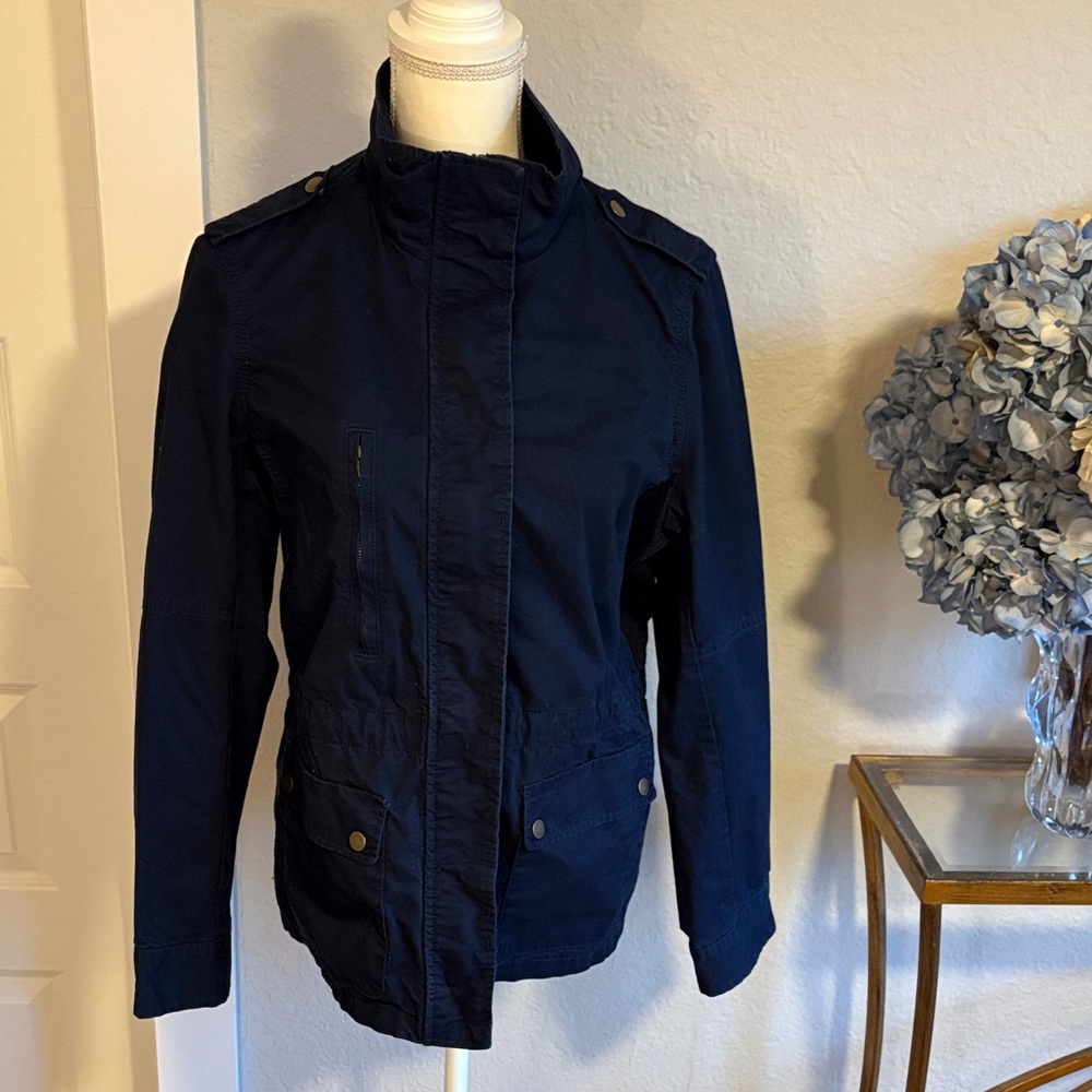 Navy blue utility jacket size XL From Love Tree.